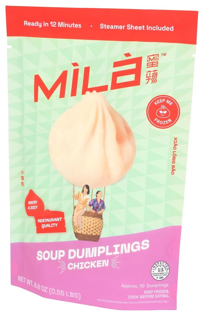 Bánh bao súp gà