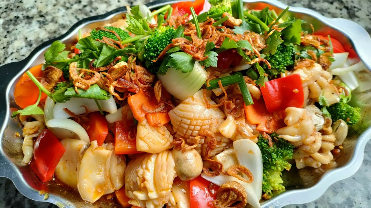 Cách Làm Món Mực Né Ngon ngọt