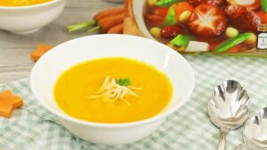 Cách nấu món súp khoai tây cà rốt đậm vị