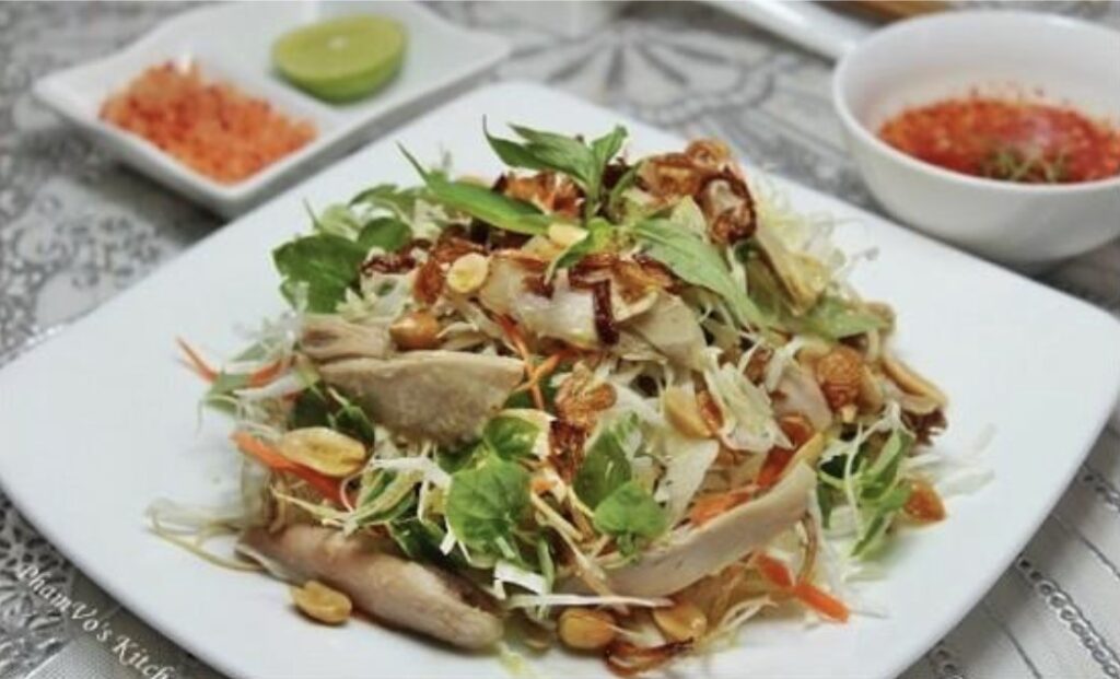 Gà thăn xé