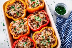 Ớt nhồi thịt bò