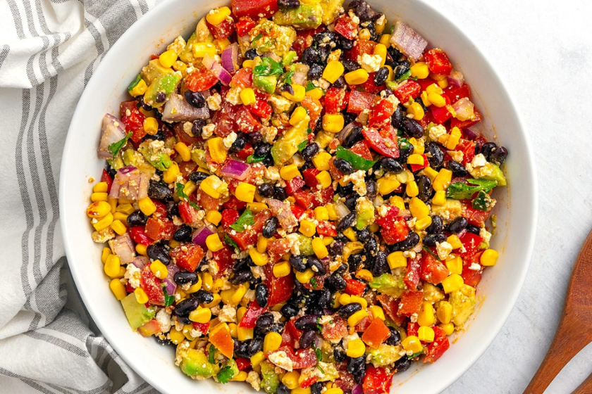 Salad đậu Mexico đầy đủ dinh dưỡng