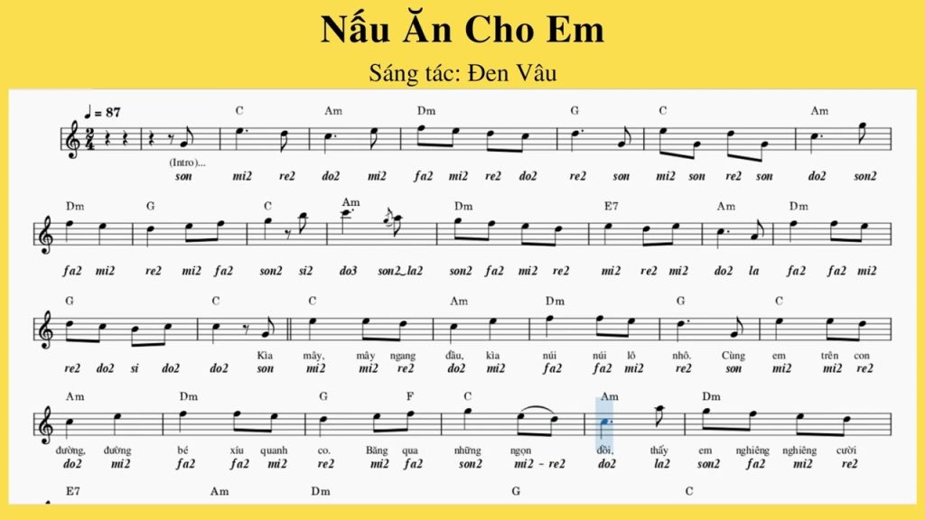 âm nhạc nấu ăn