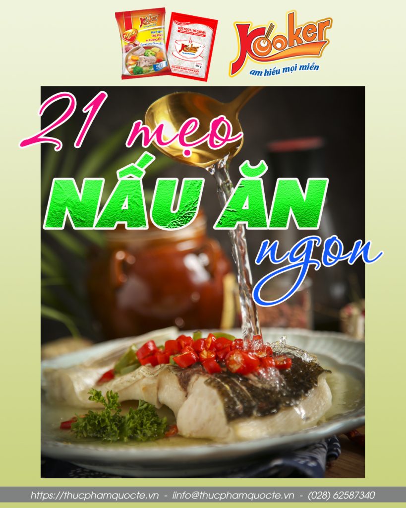 làm sao để nấu ăn ngon